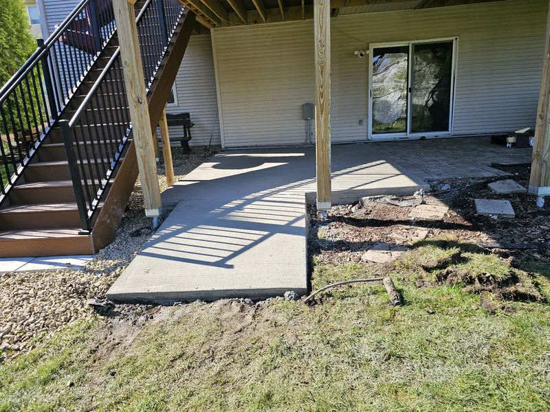 Concrete Patios by Omega Concrete Inc