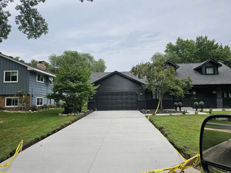 Driveway Replacement by Omega Concrete Inc