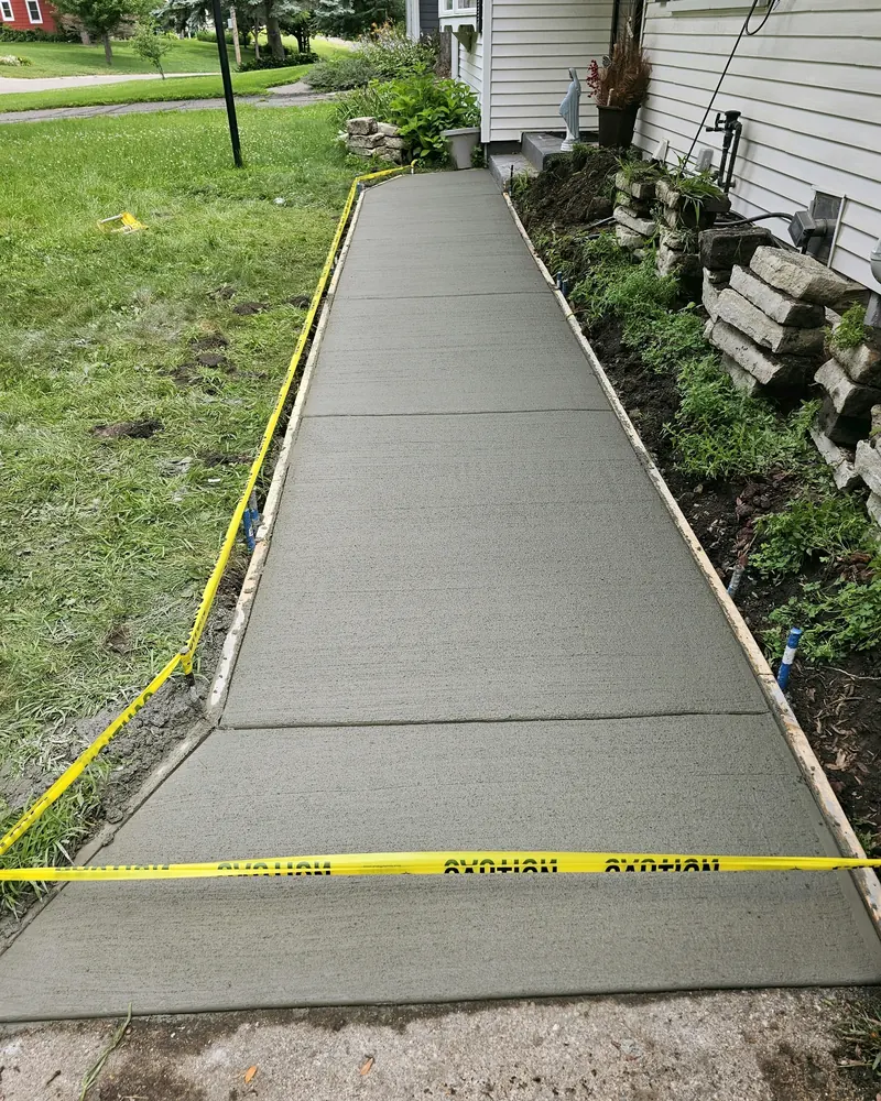 Sidewalks & Walkways by Omega Concrete Inc