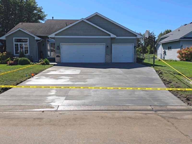 Concrete Driveway in Blaine, MN