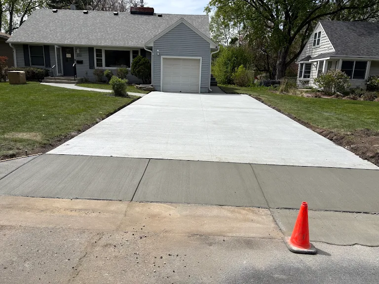 Concrete Driveway in Golden Valley, MN