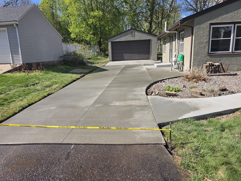 Concrete Driveway in White Bear Township, MN